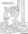Dibujos Para Colorear Rapunzel - Dibujos Para Dibujar