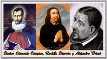 Vidas Santas: Santos Edmundo Campion, Rodolfo Sherwin y Alejandro ...