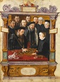 Hans Mielich - Alberto V y Anna, duques de Baviera, jugando al ajedrez - 1552 Herzog, Felipe Ii ...