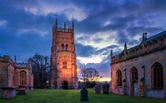 Torre De Evesham Bell, Worcestershire, Inglaterra, Reino Unido Imagem ...