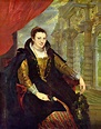 Portrait Of Isabella Brant, 1626, 120×153 cm by Peter Paul Rubens ...