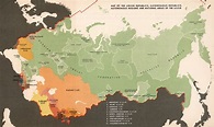 Historical Maps that Explain the USSR