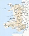 Printable Map Of Wales - Printable Word Searches