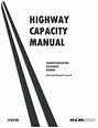(PDF) HIGHWAY CAPACITY MANUAL TRANSPORTATION RESEARCH BOARD National ...