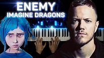 Imagine Dragons x J.I.D - Enemy - PianoX