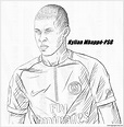 Kylian Mbappé-image 8 Coloring Page - Free Printable Coloring Pages