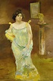 'Portrait of Elsa Asenijeff, 1903-1904' Giclee Print - Max Klinger ...