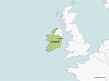 Map of Ireland with Neighbouring Countries | Free Vector Maps | Map ...