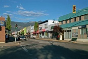 Downtown Creston BC, Canada. Editorial Photo - Image of main, british ...