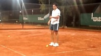 Leandro Aldunate Abierto de Casablanca by Guido Tenis Pro - YouTube