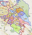 San Jose Zip Code Map - Map Of The United States