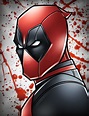 Drawing Deadpool Easy, Step by Step, Marvel Characters, Draw Marvel ...