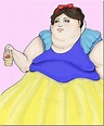 Dibujos divertidos de las princesas Disney muy gordas - Cosas divertidas