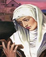 St Agnes of Assisi N- CATHOLIC PRINTS PICTURES - Catholic Pictures