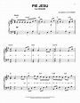 Pie Jesu Sheet Music | Andrew Lloyd Webber | Easy Piano