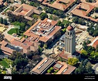 Stanford University campus Palo Alto California, Hoover Tower ...