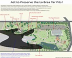 La Brea Tar Pits Map - Maping Resources