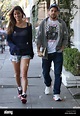 Jerry Ferrara and his girlfriend, Breanne Racano have lunch at Alfred's ...