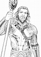Aquaman coloring pages - Free coloring pages | WONDER DAY — Coloring ...