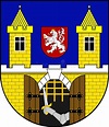 Escudo de armas de Praga ilustración del vector. Ilustración de monarca ...