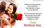 35+ Happy Mothers Day Quotes From Daughter | Thank You Wishes