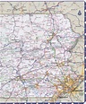 Map Of Eastern Pennsylvania Printable Road Map Of Pennsylvania | Images ...