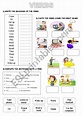 Present simple common verbs - ESL worksheet by july_dan