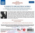 Leroy Anderson: Complete Orchestral Works - Leonard Slatkin - La Boîte ...