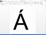 ¿CÓMO PONER TILDE EN LAS LETRAS EN WORD?