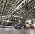A350: Neuer Airbus hat lilafarbenes Licht gegen Jetlag - WELT