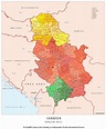 Map of Serbia (Administrative Divisions) : Worldofmaps.net - online ...