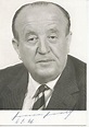 Kelocks Autogramme | Hermann Höcherl † 1989 Politik Autogrammkarte ...