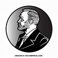 ALFRED NOBEL Royalty Free Stock SVG Vector and Clip Art