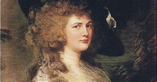 ART BLOG: Thomas Gainsborough - Portrait of Lady Georgiana Cavendish ...