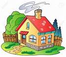 Dibujos de casas infantiles, Imagenes de casas animadas, Formularios de ...