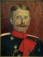 "Maximilian von Schwarzkoppen als Militärattaché / Gemälde von Ida ...