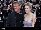 Sean Penn and daughter Dylan Penn attending the 'The Last Face ...