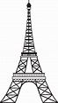 Eiffel Tower Paris Sketch at PaintingValley.com | Explore collection of ...