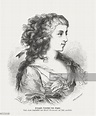 Dorothea Von Sagan Wood Engraving Published In 1871 High-Res Vector ...