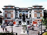 Museo del Prado, entrada de Goya y monumento al pintor Francisco de ...