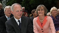 Vor Tod: Wolfgang Schäuble wollte für seine Frau da sein