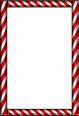 Candy Cane Border Png - PNG Image Collection