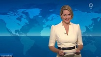 Judith Rakers: ARD-Moderatorin verabschiedet sich in der »Tagesschau ...