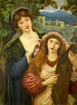 Marie Spartali Stillman - The Childhood of Saint Cecilia | Artistas ...