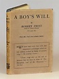 A Boy's Will | Robert Frost | First U.S. edition, first printing