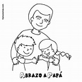 Imagenes Para Colorear De Mama Y Papa - Dibujos Para Colorear Y Pintar
