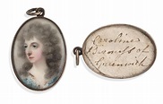 Abraham Daniel | A portrait miniature of Caroline Townshend née ...