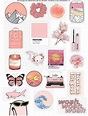 Pin by Astii on sticker | Cute laptop stickers, Scrapbook stickers ...