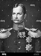 Guillermo I, emperador de Alemania (1797-1888) sobre el grabado desde ...