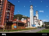 Zvornik, Bosnien und Herzegowina, 1. Oktober 2022 die Geburtskirche der ...
